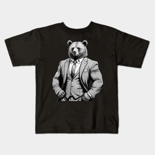 DOLLAR BEAR MONEY LOVER Kids T-Shirt